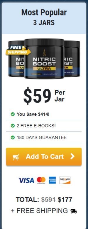 Nitric Boost Ultra Buy 3 Bottles